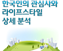 한국인의 관심사와 라이프스타일 상세분석