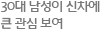30대 남성이 신차에 큰 관심 보여